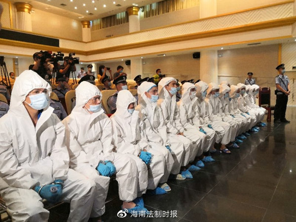 海口林某新涉黑 一审获刑22年