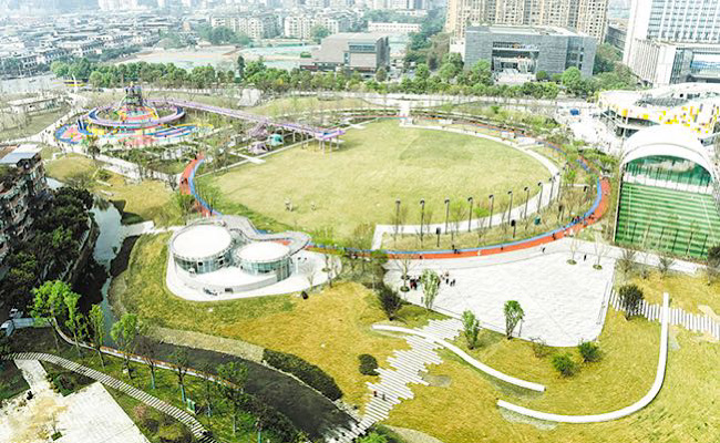 明确的三大发展定位,成都武侯区正着力推动公园城市建设,将好山好水好