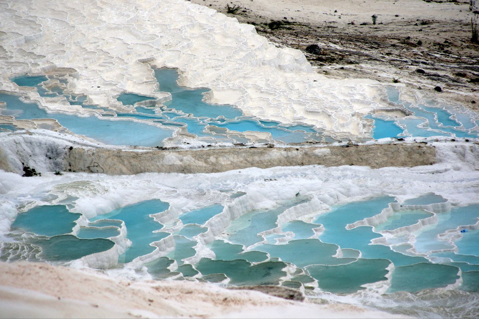 土耳其棉花堡温泉
