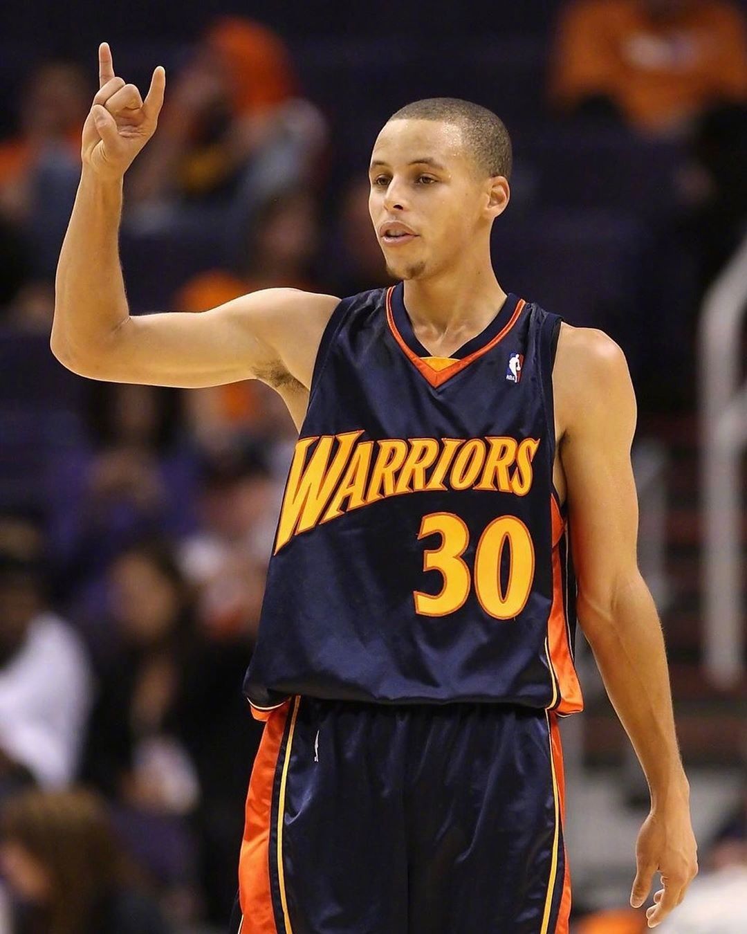 新秀赛季的斯蒂芬-库里!