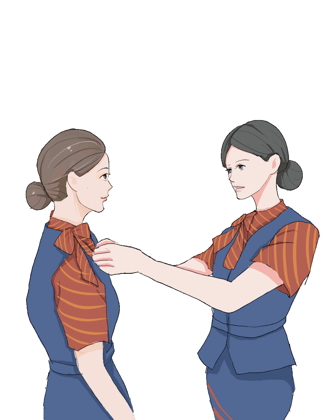 列车乘务员们的“AB面”，有点可爱休闲区蓝鸢梦想 - Www.slyday.coM