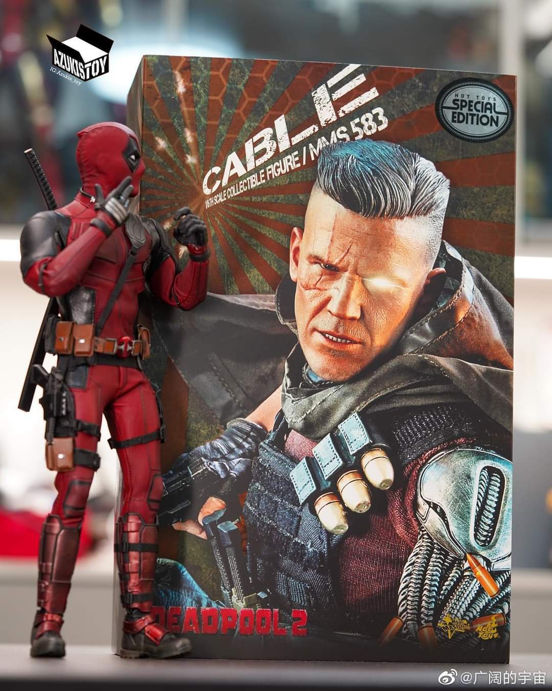 Hot Toys (MMS583) 1/6《死侍2》机堡(电索) 开盒图__财经头条
