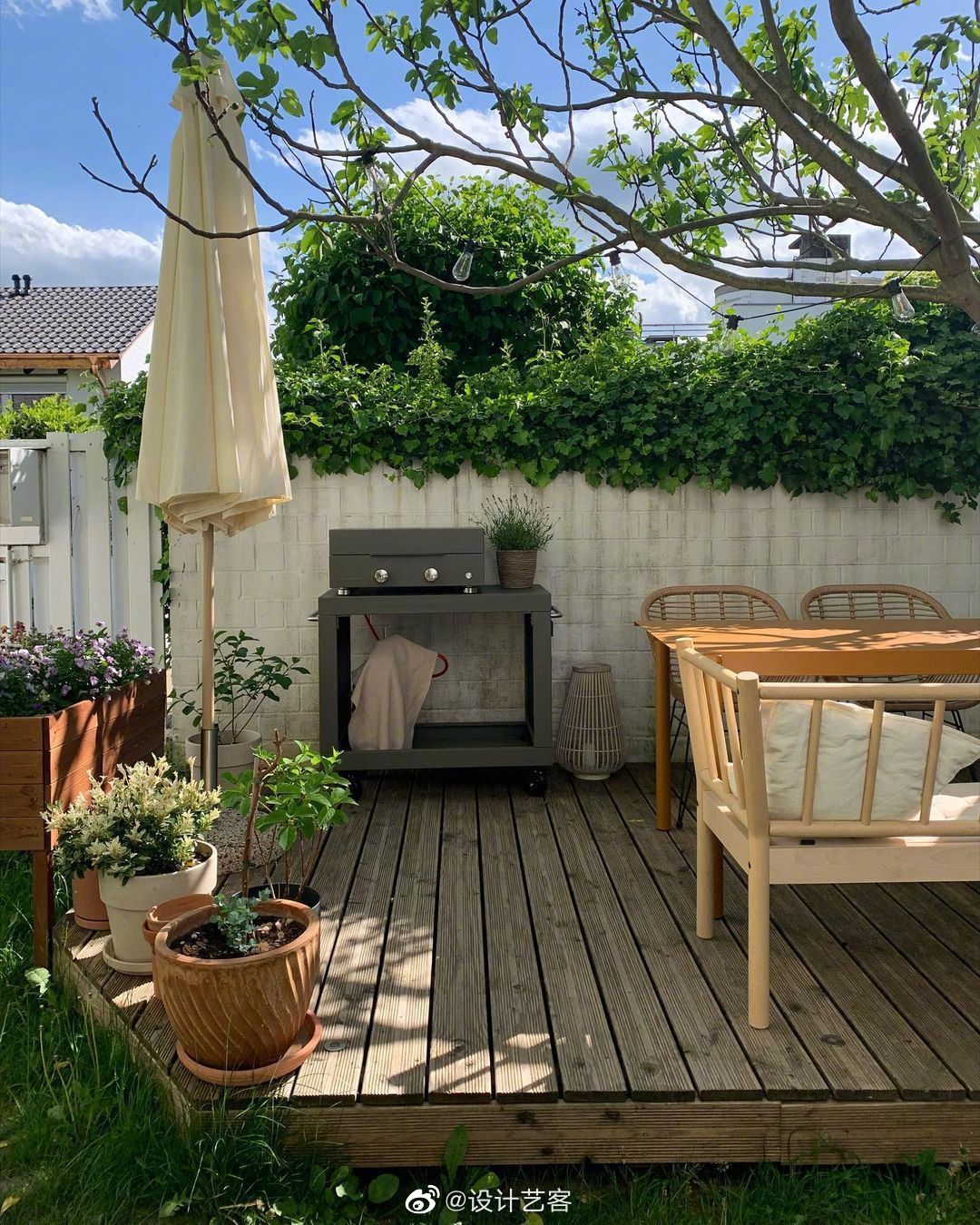 悠然安逸让阳光洒满小院