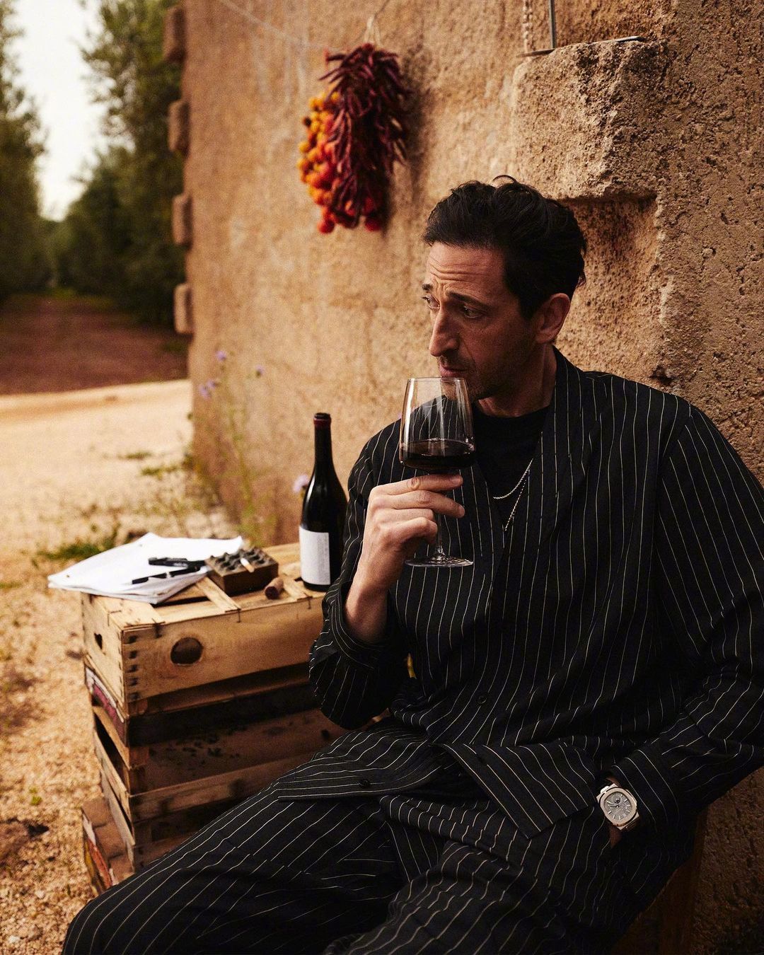 奥斯卡影帝阿德里安-布劳迪为kith 2023 summer系列拍摄广告