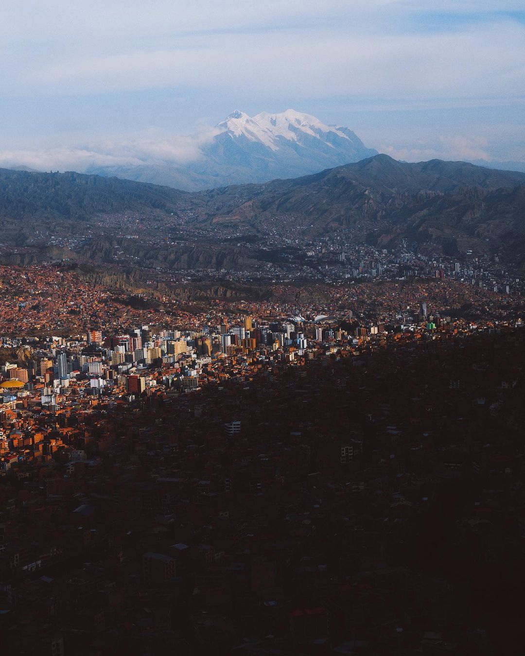 海拔最高的首都拉巴斯与群山比邻……_高清图集_新浪网