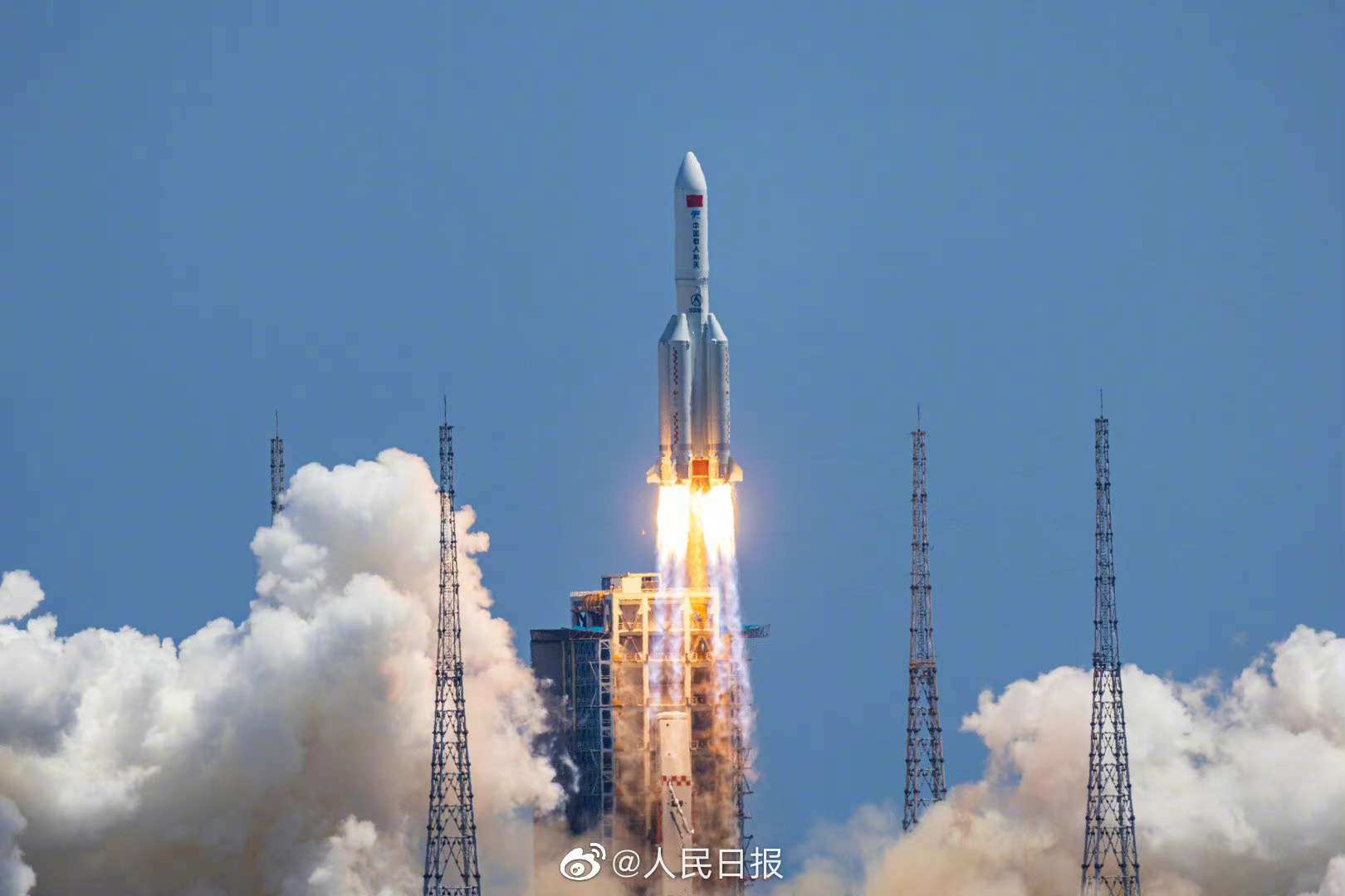 收藏!问天发射升空高清大图__财经头条