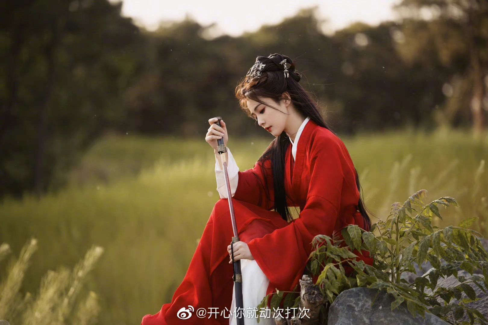 速速换上新壁纸了!红衣白鹿好米好米!_高清图集_新浪网