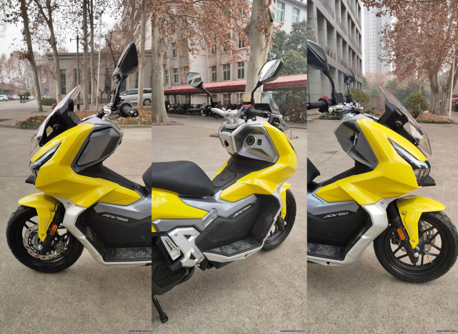 大阳150adv踏板实车亮相 配置十分丰富 kpv150危险了