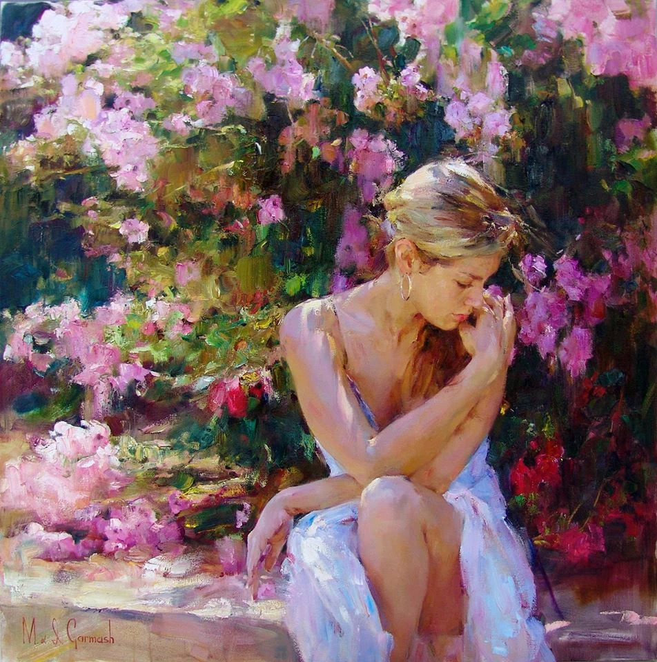 俄罗斯夫妻画家油画作品,浪漫唯美!