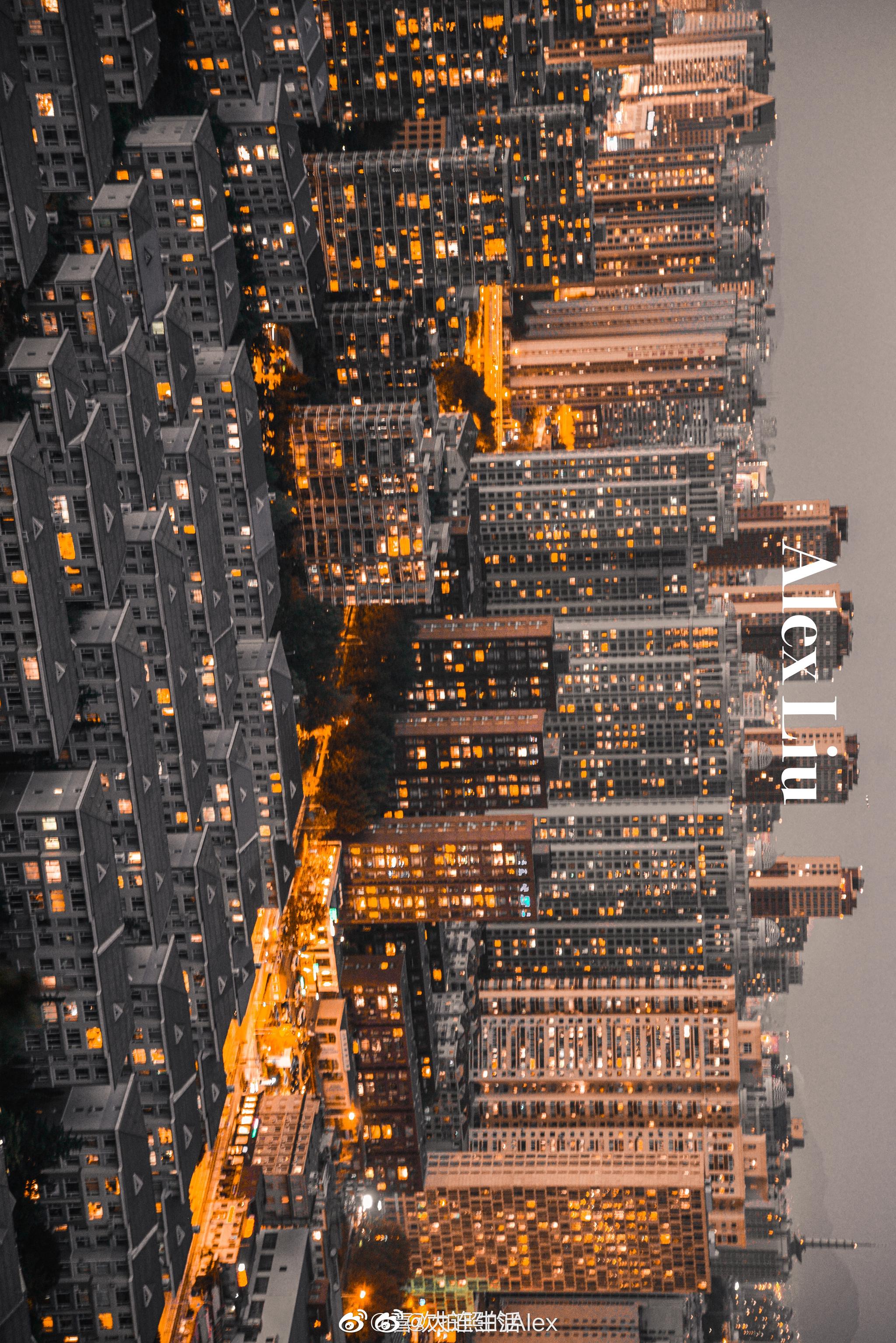 夜幕降临 万家灯火 城市最安静温柔的样子 by