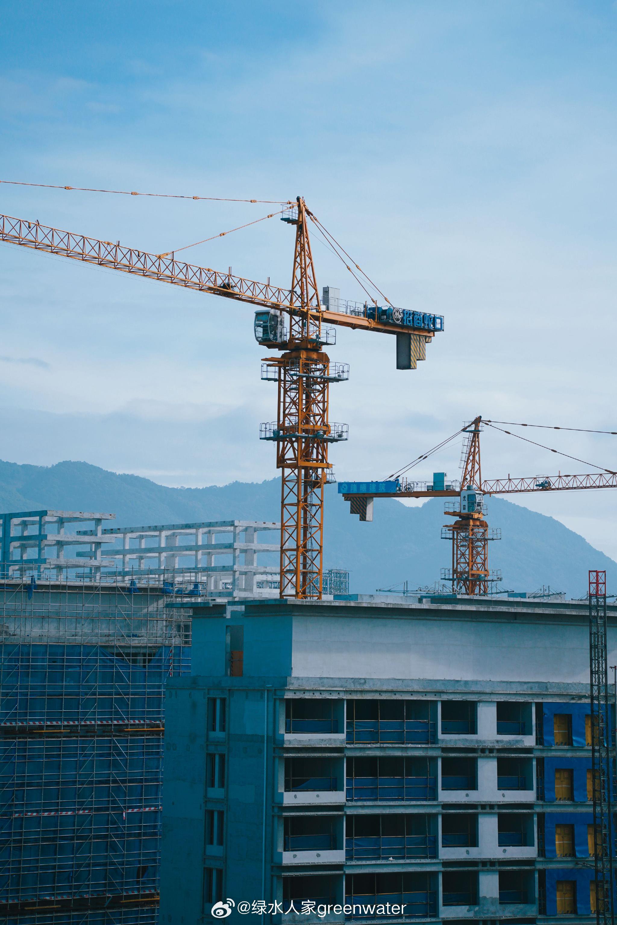 塔式起重机:城市森林的"建造者"
