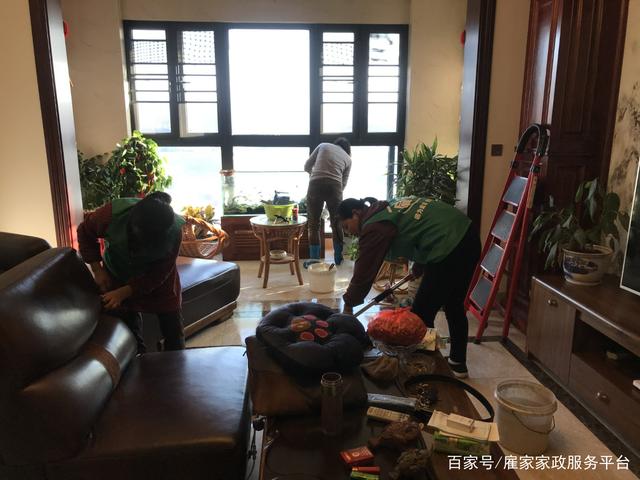 赣州家政保洁-雇家开荒保洁服务内容及现场照