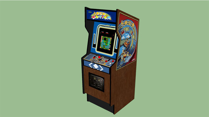 酷爆的街机游戏字体居然是因为内存不足逼出来的