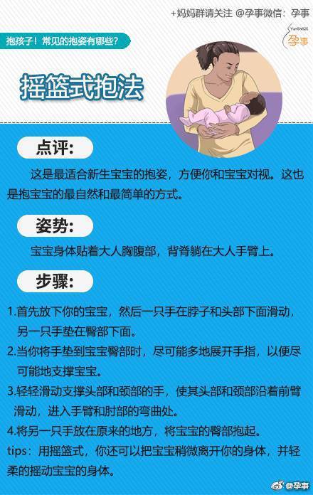 会让宝宝减少哭闹,还能变得更加聪明,而错误的抱姿会让宝宝很不舒服