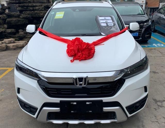 7万元全款买本田皓影,白色240豪华版,提车"盒饭"也很豪华