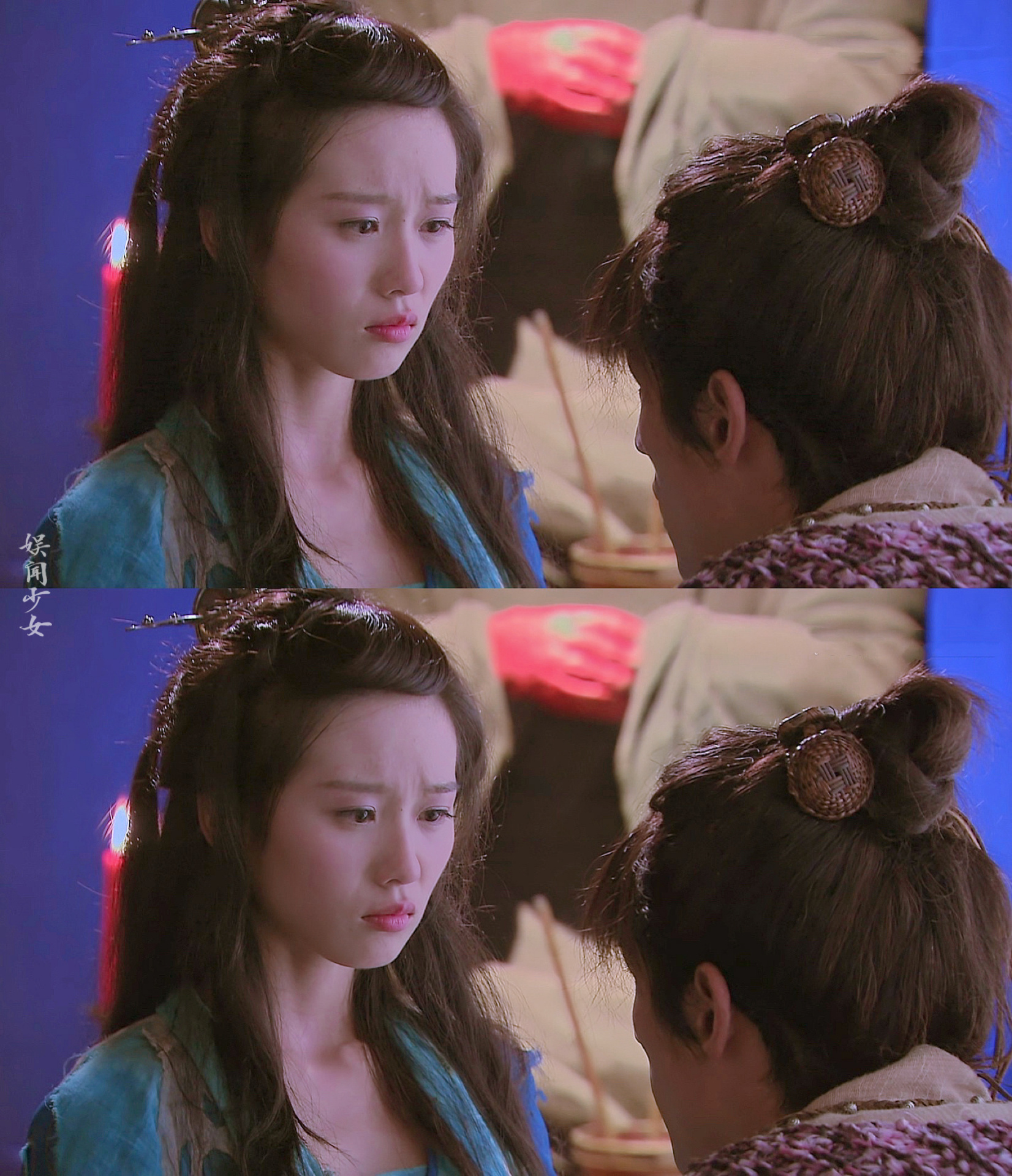 杨紫的蓝衣陆雪琪,杨幂的蓝衣白浅,女星蓝衣造型,谁最美!