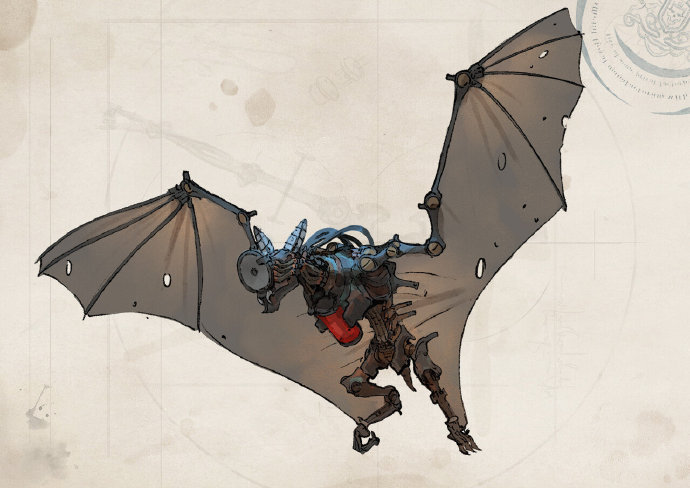 机械生物插画 | alexander trufanov