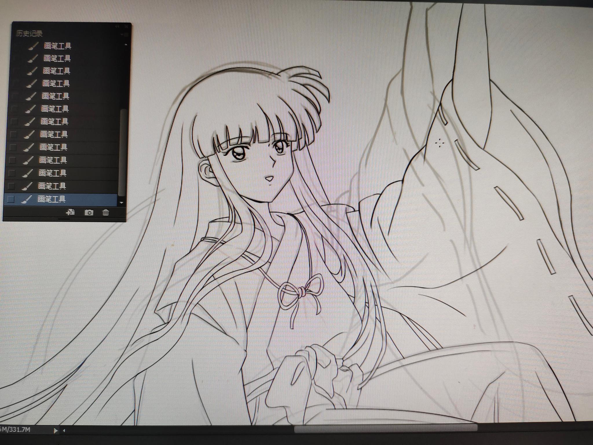 画桔梗,是一件简单又快乐的事情. 晒下平时画的草图过程图