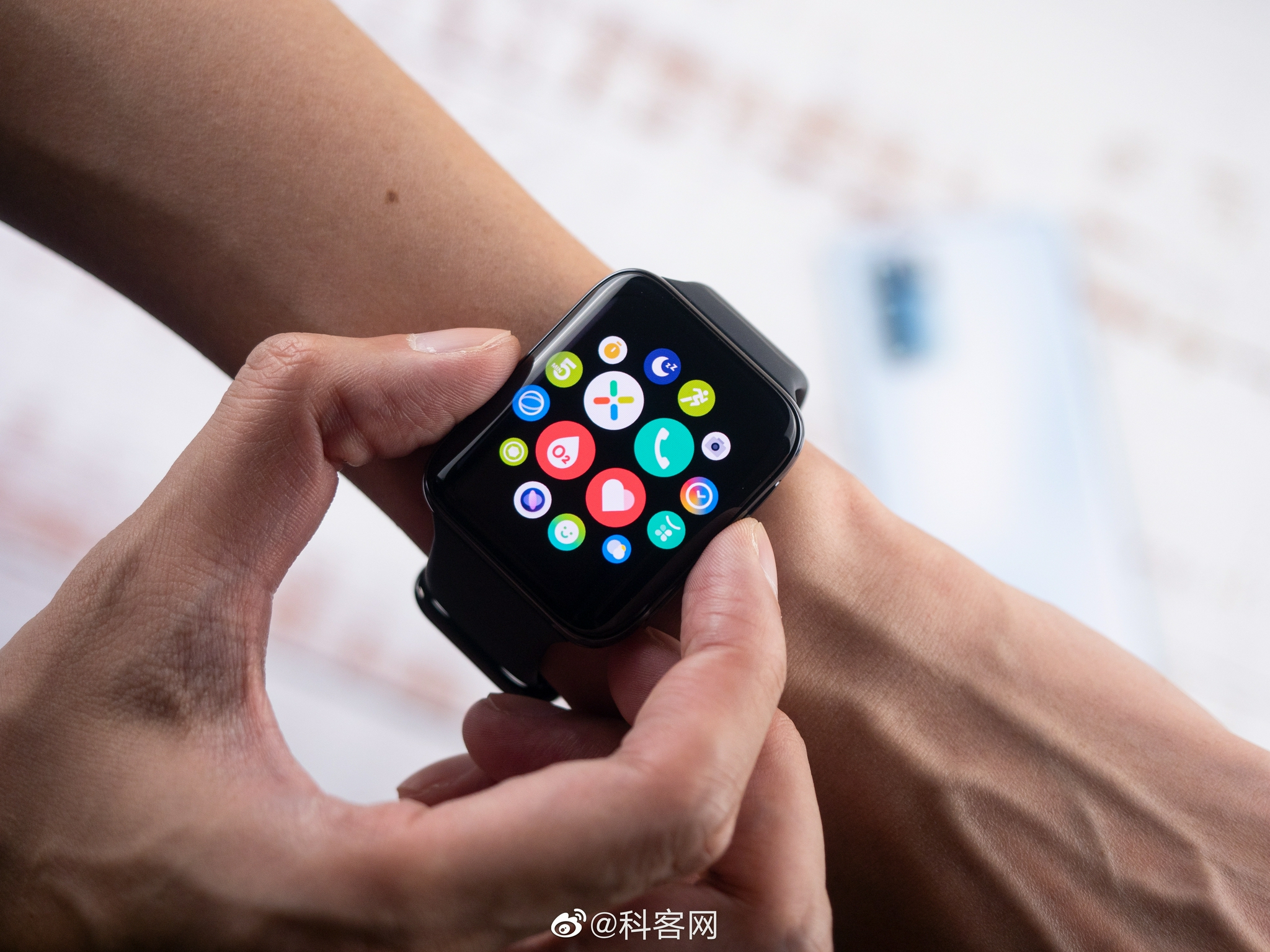 我的评分最近又带上了oppo手表新款的oppowatch2