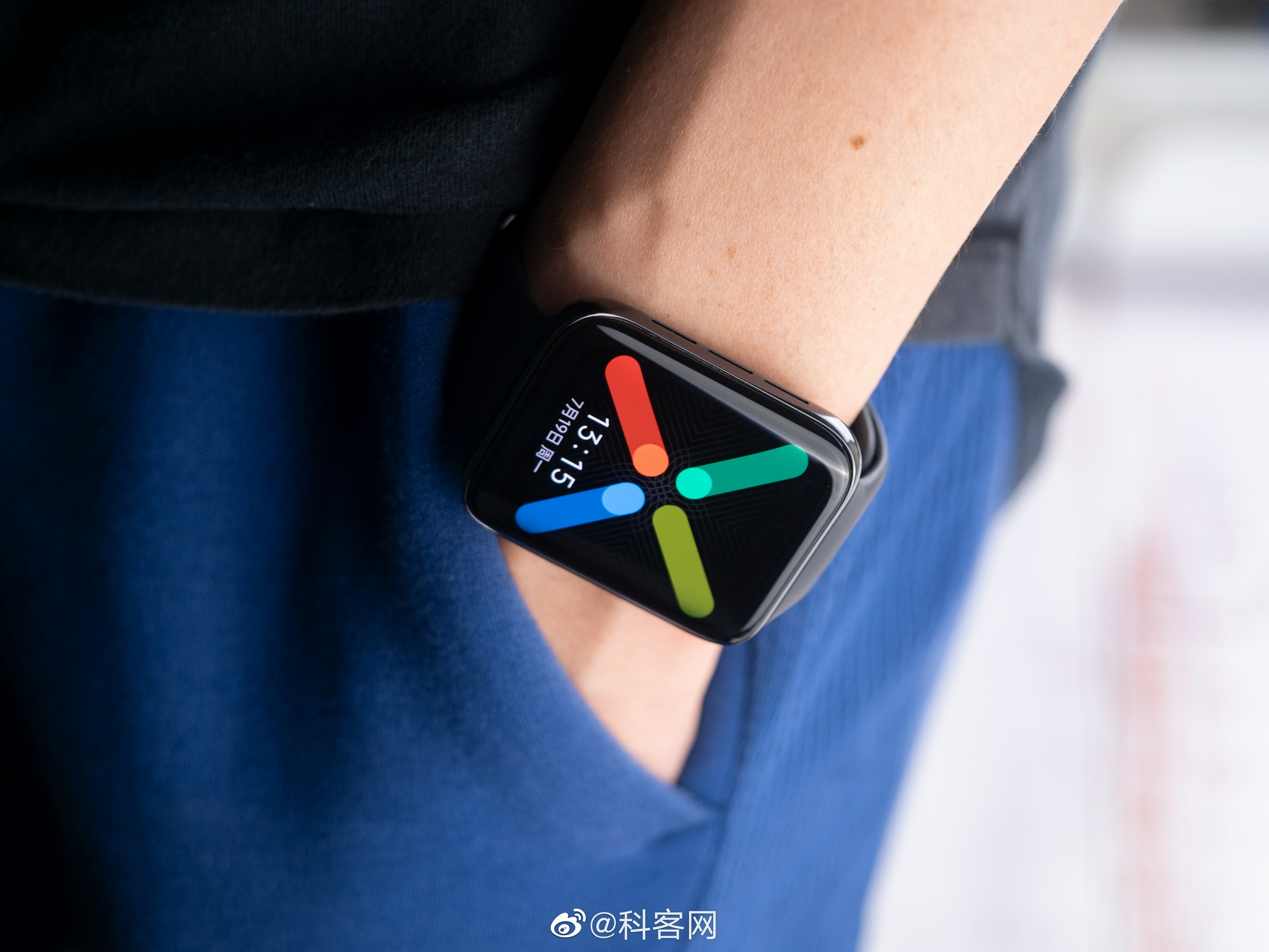 我的评分最近又带上了oppo手表新款的oppowatch2