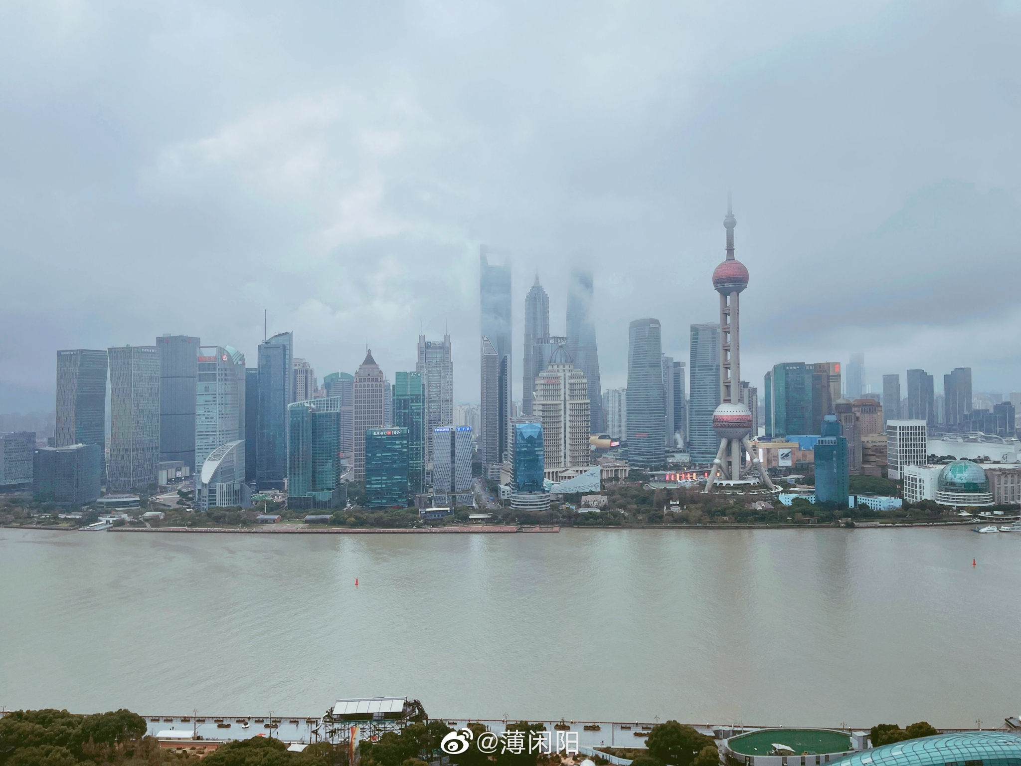 上海阴天下雨……_高清图集_新浪网