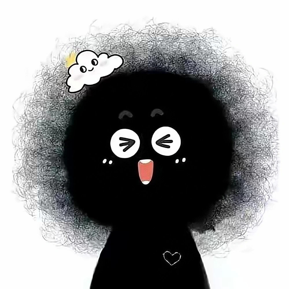 正常人刷不到的头像 可可爱爱 黑黑脑袋_高清图集_新浪网