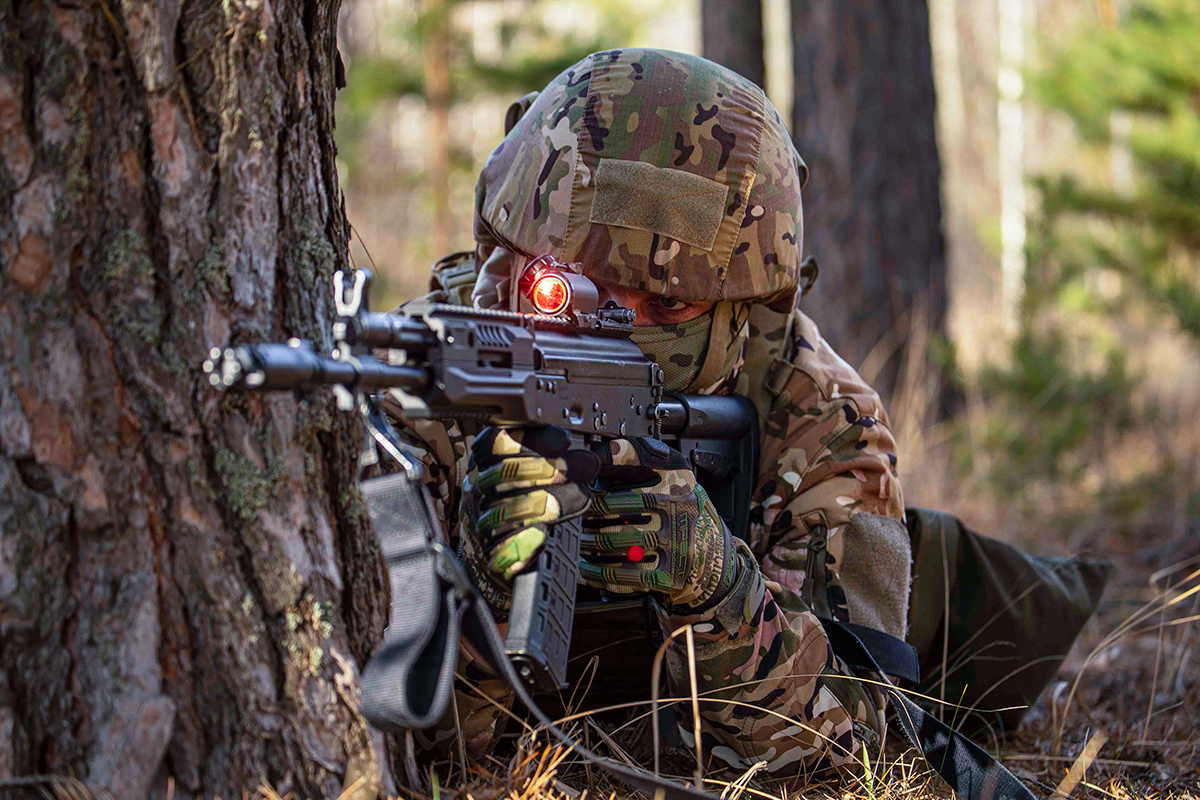 饿特种部队在训练中使用ak-12突击步枪_高清图集_新浪网