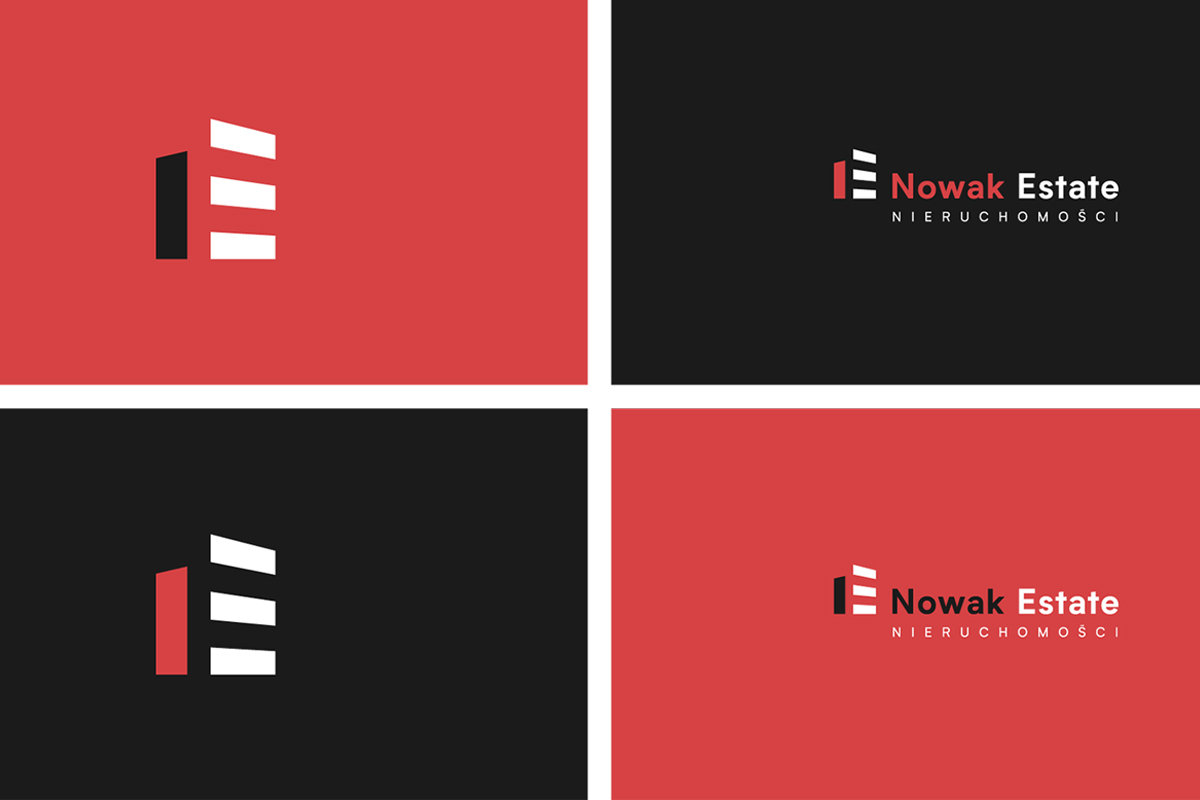 黑红配色的品牌logo设计及vi升级