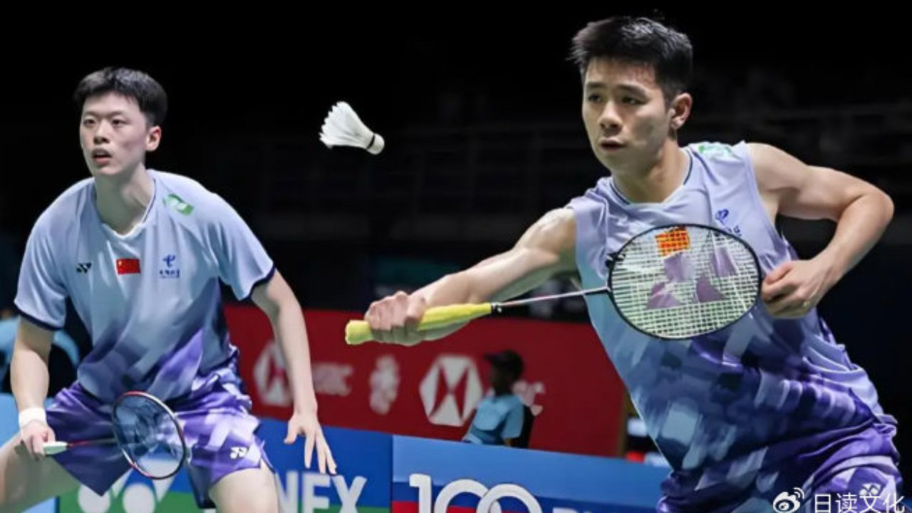金元昊/徐承宰2-0陈柏阳/刘毅，挺进男双四强