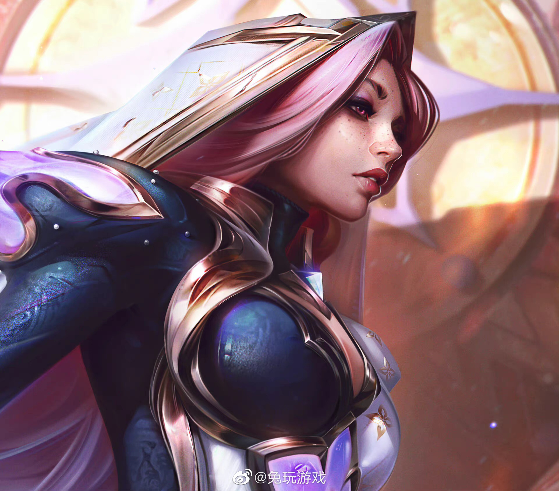 英雄联盟绝息圣堂皮肤 至臻 绝息圣堂 厄运小姐插画草稿