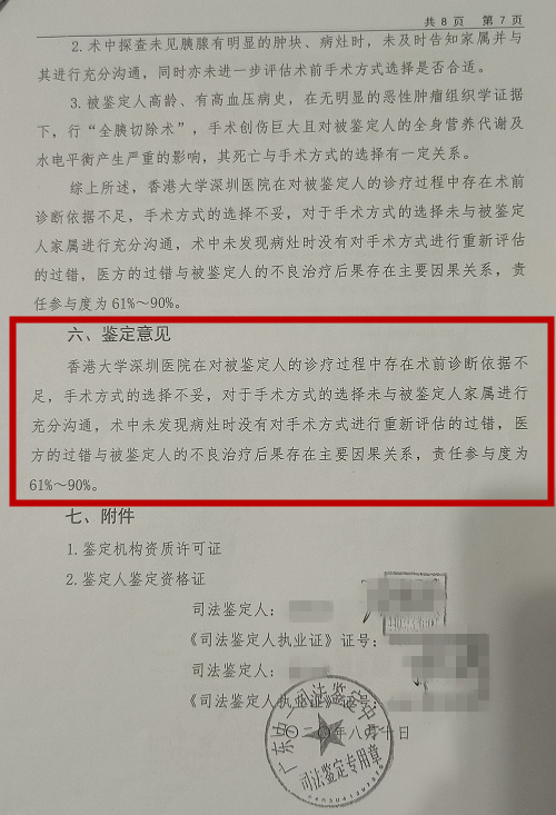 老太切除多器官3个月后去世，病理未现恶性，医院称已尽诊疗义务休闲区蓝鸢梦想 - Www.slyday.coM