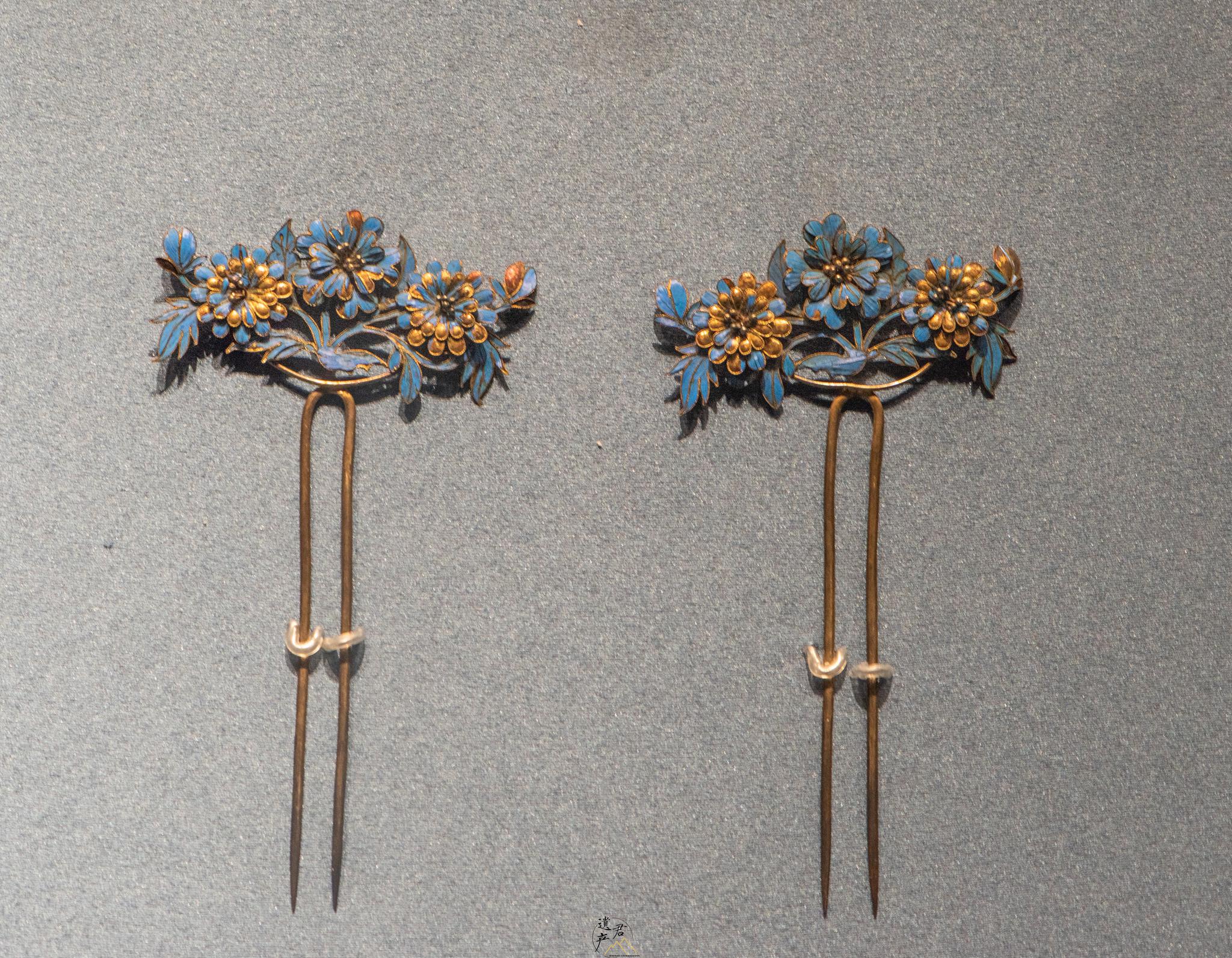 山西清代女子头饰