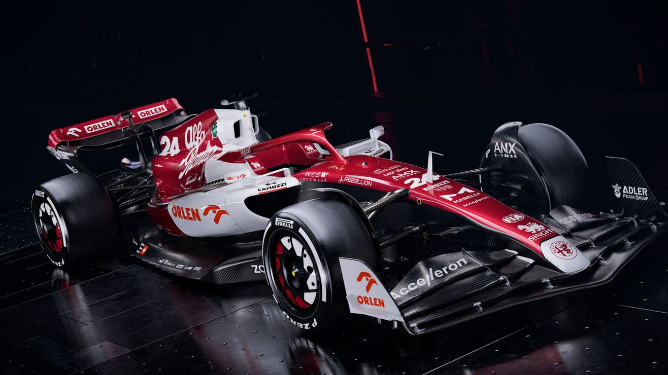 阿尔法罗密欧f1车队发布2022赛季新车c42