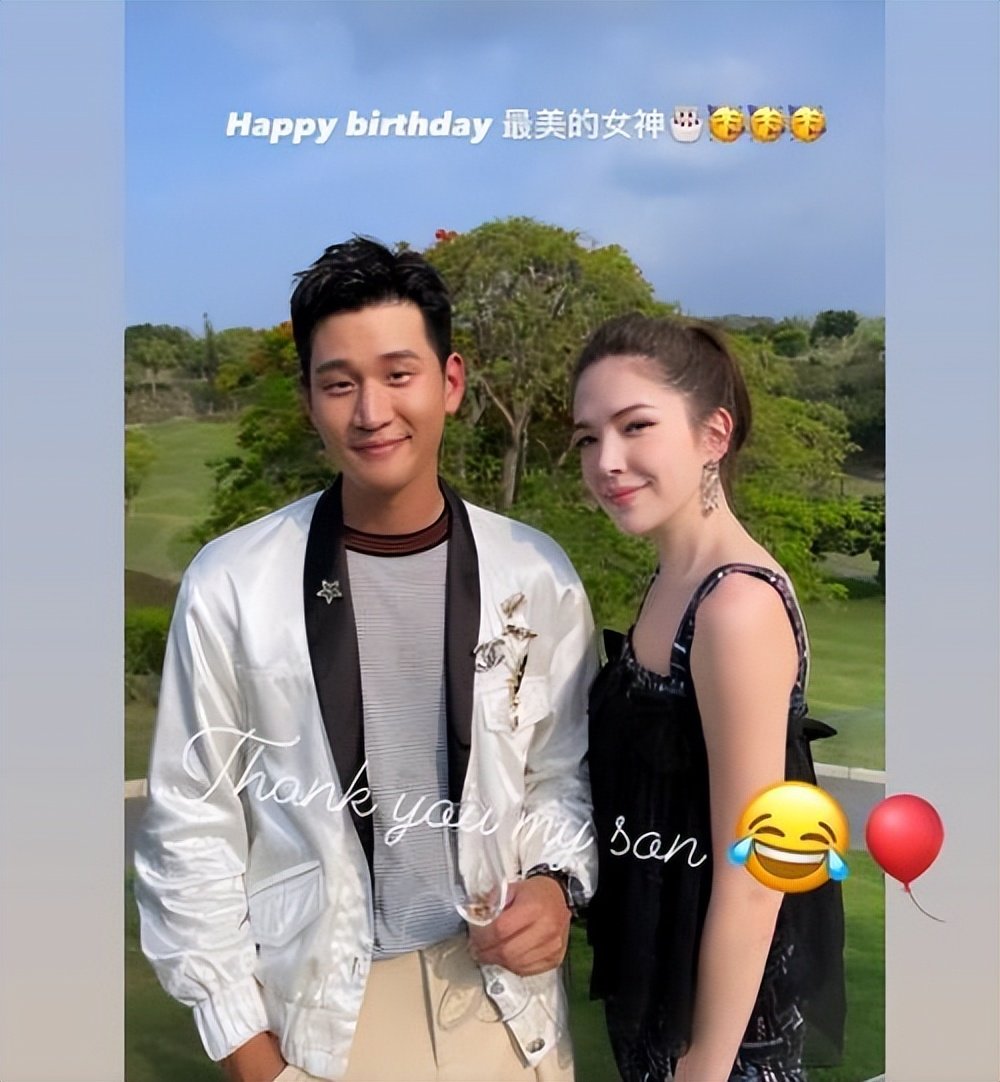 许玮甯过38岁生日邱泽点蜡烛庆祝好温馨许玮甯幸福地笑个不停