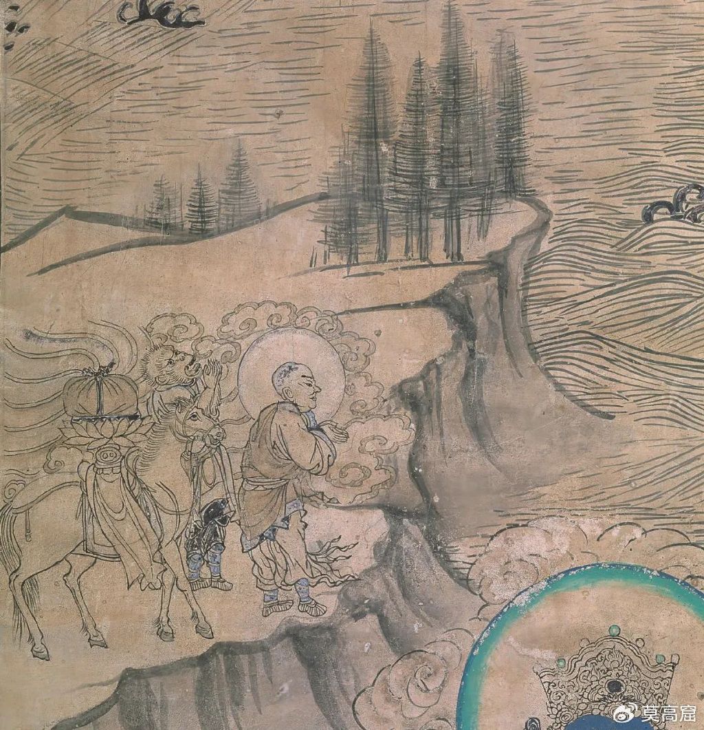 敦煌说丨敦煌壁画中的《唐僧取经图》