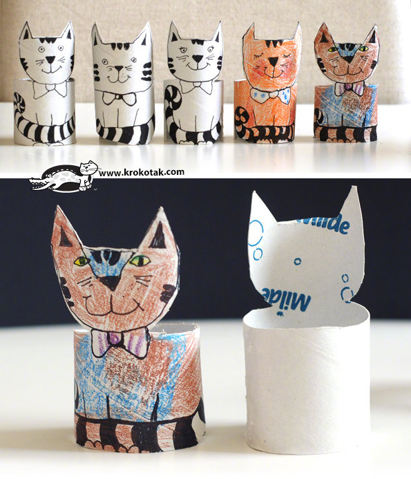 辣妈手工 | 卷纸筒创意diy 卷筒纸用完后……_高清图集_新浪网