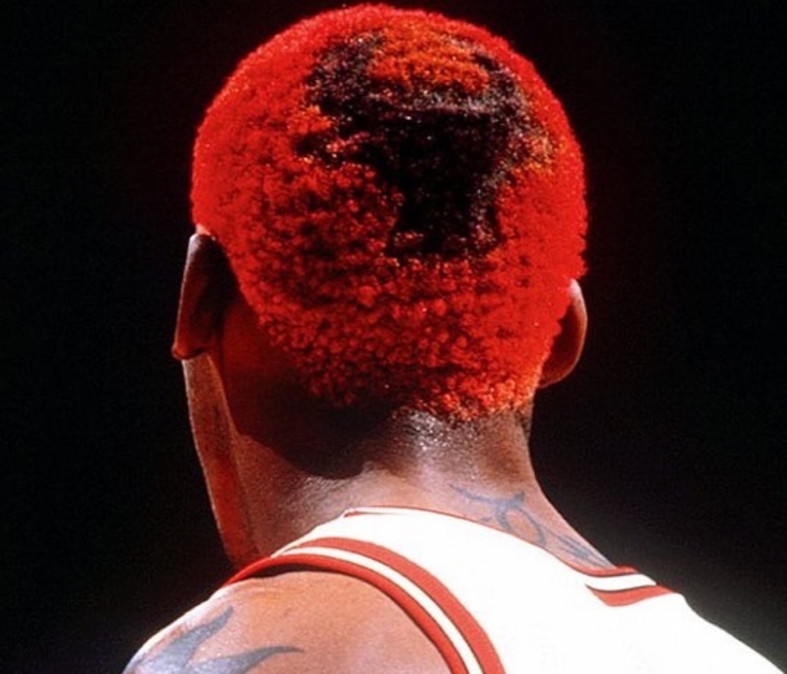 五彩斑斓,罗德曼的发型真是一道亮丽的风景线!_高清图集_新浪网