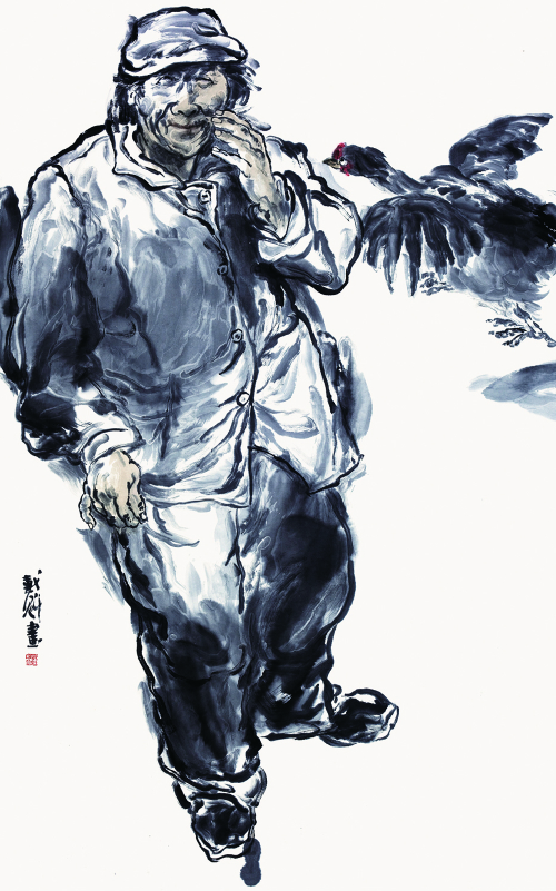 2021中国艺术大家名人榜画家戴魁