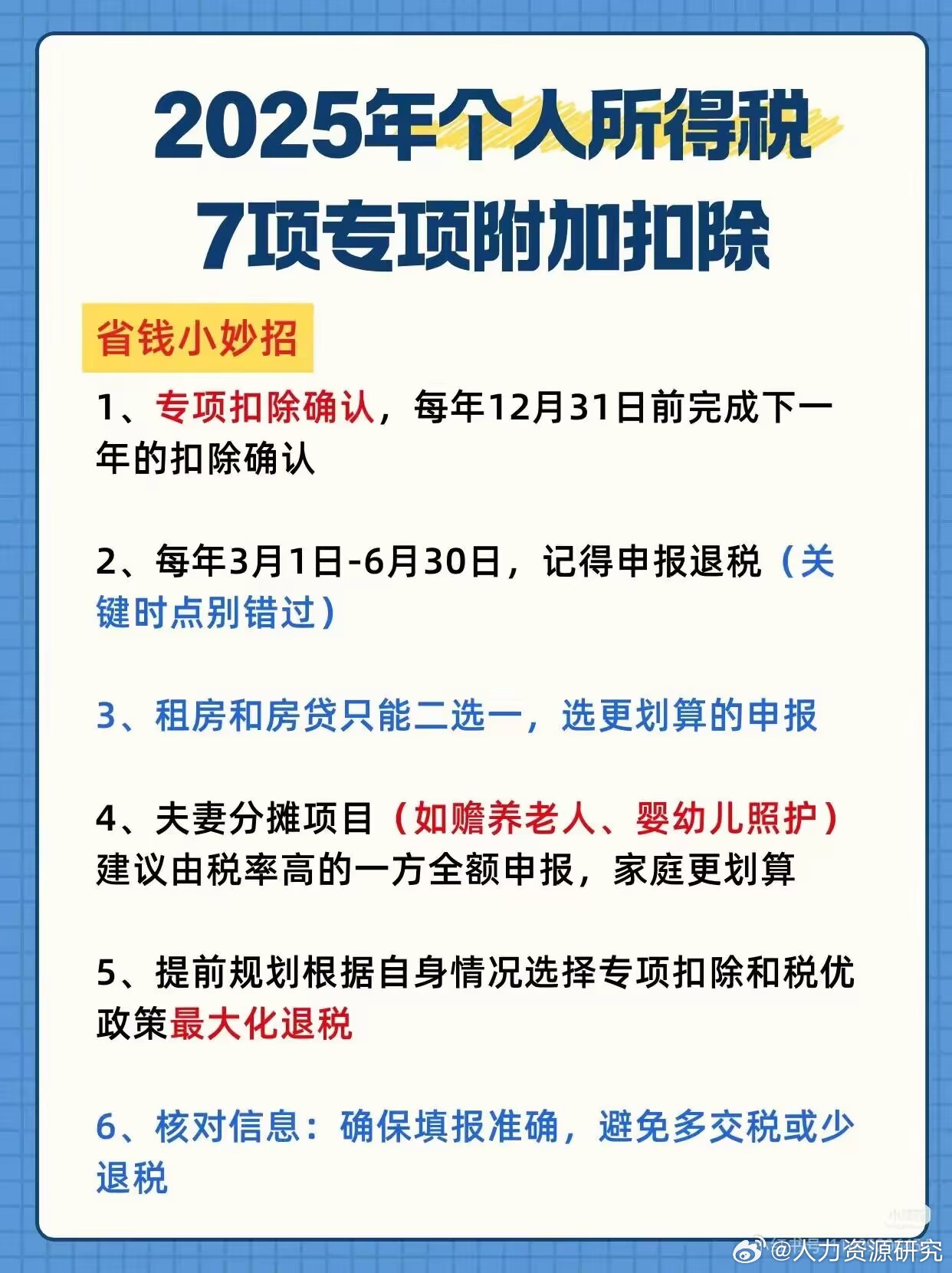 2025年个人所得税税率表和专项附加扣除_新浪新闻