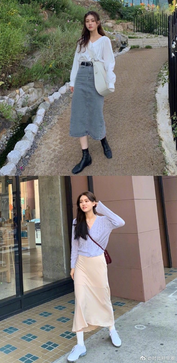 韩国女生的运动鞋夏秋日常穿搭合集……__财经头条