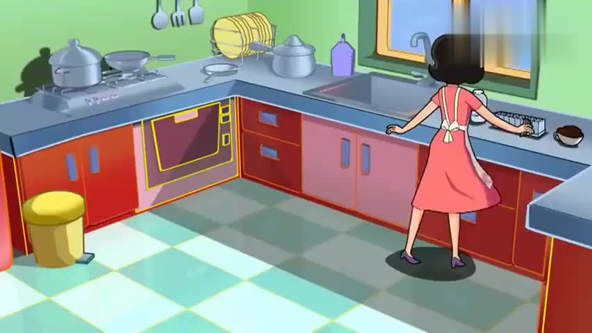 大头儿子 家里好热啊 爷俩都满头大汗 真想吃雪糕消消暑