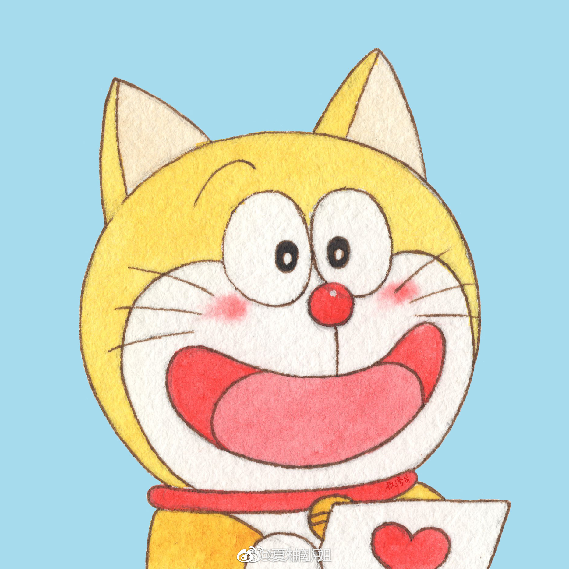 来一组糖果味的哆啦听说稀饭小叮当的小可爱运气都不会太差@玖湾月