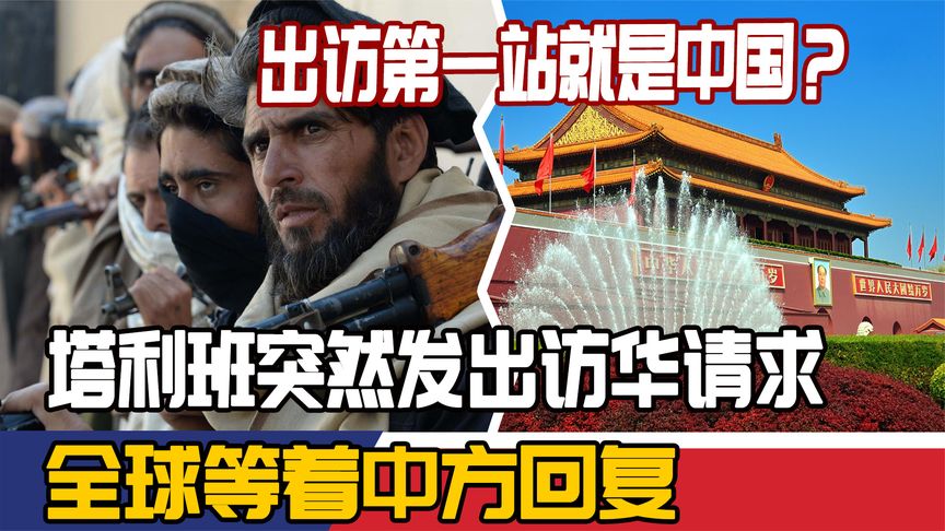 塔利班突然发出访华请求,全球等着中方回复