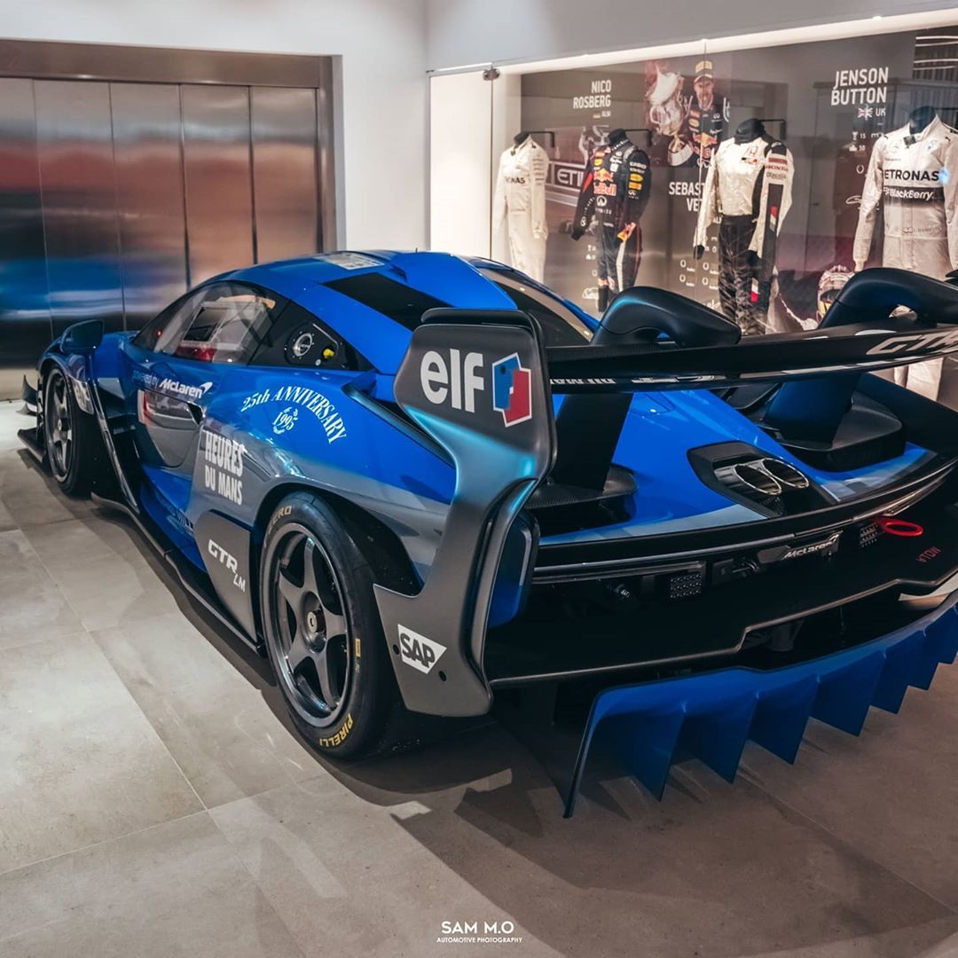 全球限5的迈凯伦塞纳 gtr lm,你觉得这款蓝色的spec如何?