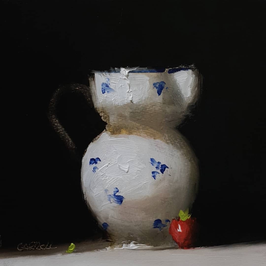 油画静物 艺术家neil_carroll