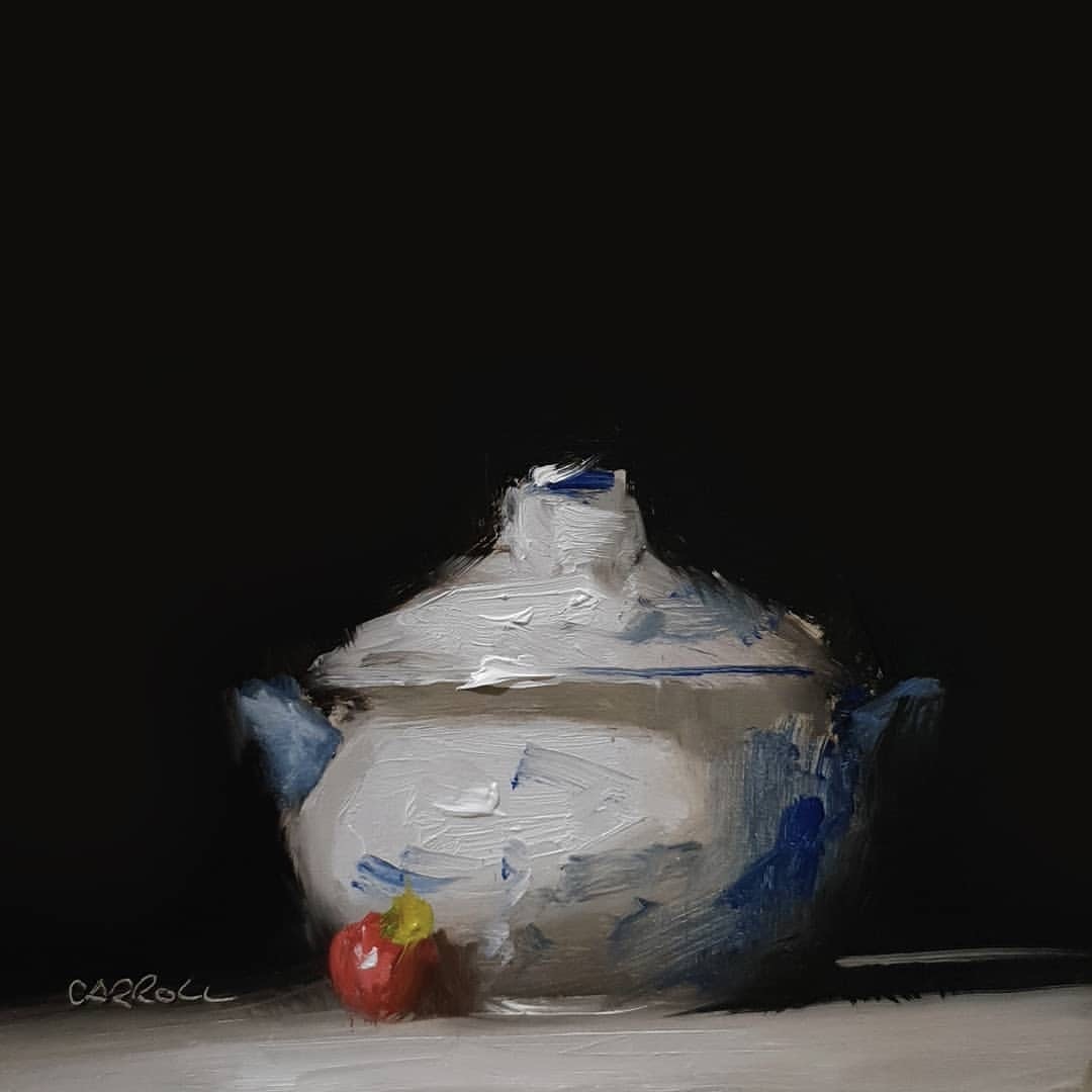 油画静物 艺术家neil_carroll