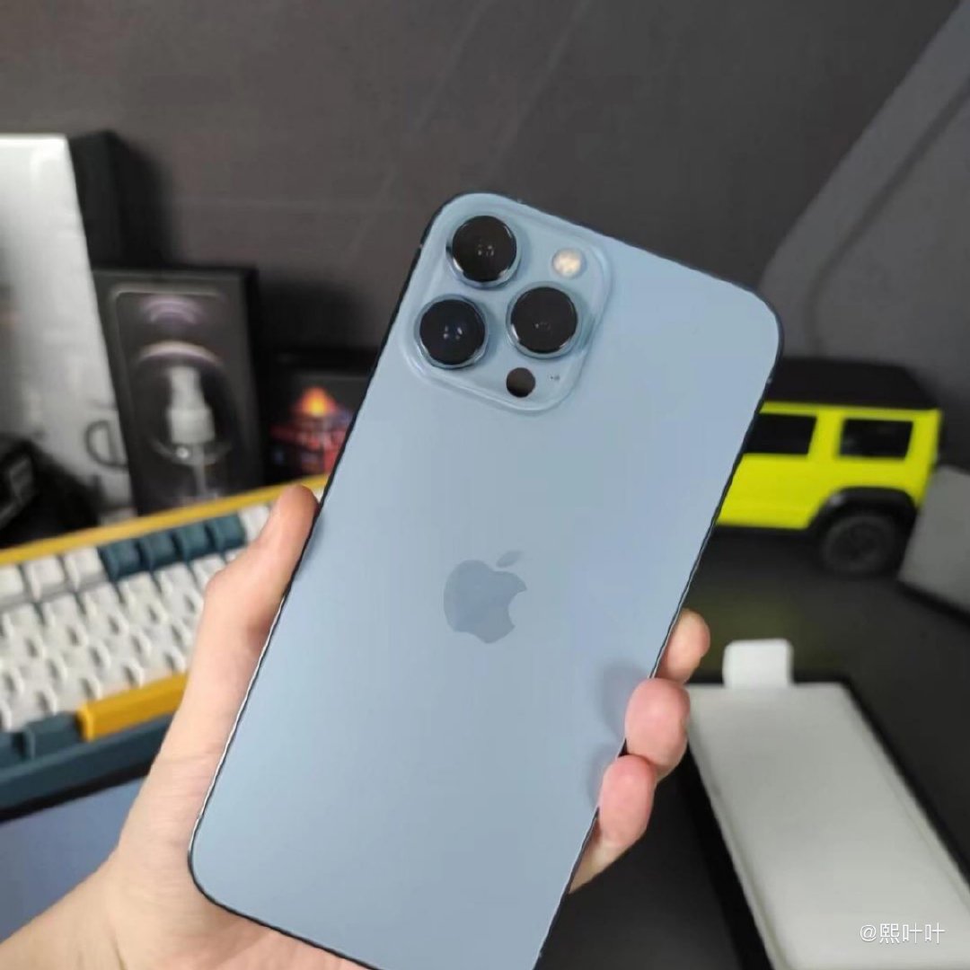 远峰蓝今日iphone13晒的最多的配色你最喜欢新iphone