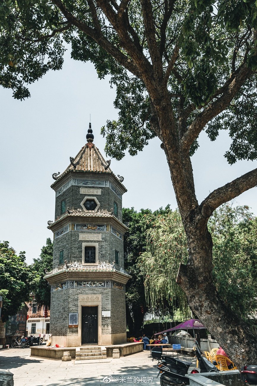 大岭古村,位于广州市番禺区石楼镇西北