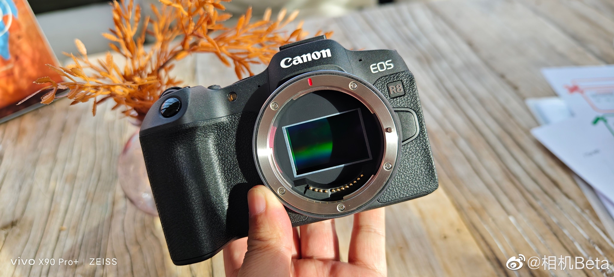 佳能EOS R8真机上手，整体来说份量不重，符合定位……