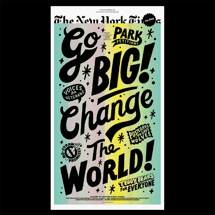 《纽约时报》儿童版排版参考!